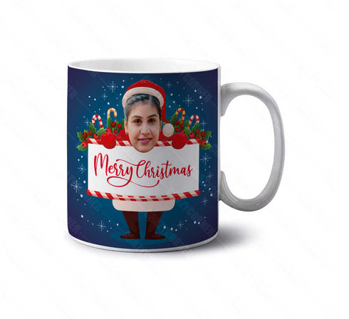 Merry Christmas Personalised Mug - Uncommongifts.in